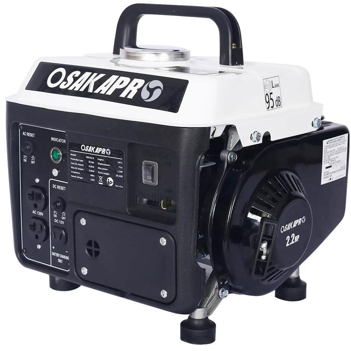 Portable Generator 900 Watt Gasoline Generator by DailySale
