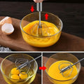 Portable Handheld Mixer (Semi-Automatic, No Electricity Needed) by DailySale