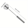 Portable Handheld Mixer (Semi-Automatic, No Electricity Needed) by DailySale