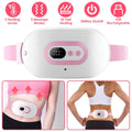 Portable Heating Pad For Cramps Fast Heating with 3 Heat Levels and 3 Massage Modes by DailySale