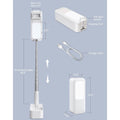Portable Phone Holder with LED Dimmable Light by DailySale