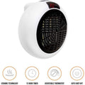 Portable Plug In Electric Heat Adjustable Thermostat by DailySale