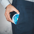 Portable Push Button Rotating Round Case Once A Day Daily Medicine Organizer by DailySale