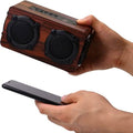 Portable Retro Wooden Wireless Bluetooth 4.2 Speaker by DailySale
