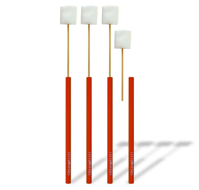 Portable Reusable Skewer 4 Pack by City Bonfires