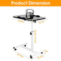 Portable Rolling Laptop Table by DailySale