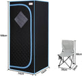 Portable Sauna Tent with Heating Foot Pad and Portable Chair by DailySale