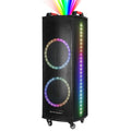 Portable Wireless Party Speaker Colorful Lights DJ PA System by DailySale