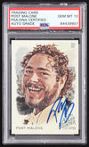 Post Malone Signed 2019 Topps Allen and Ginter #176 (PSA | Autograph Grade 10)