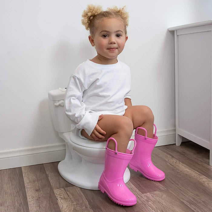 Potty Training Seat Toilet Chair for Toddler with Removable Bowl and Wipe Dispenser by DailySale