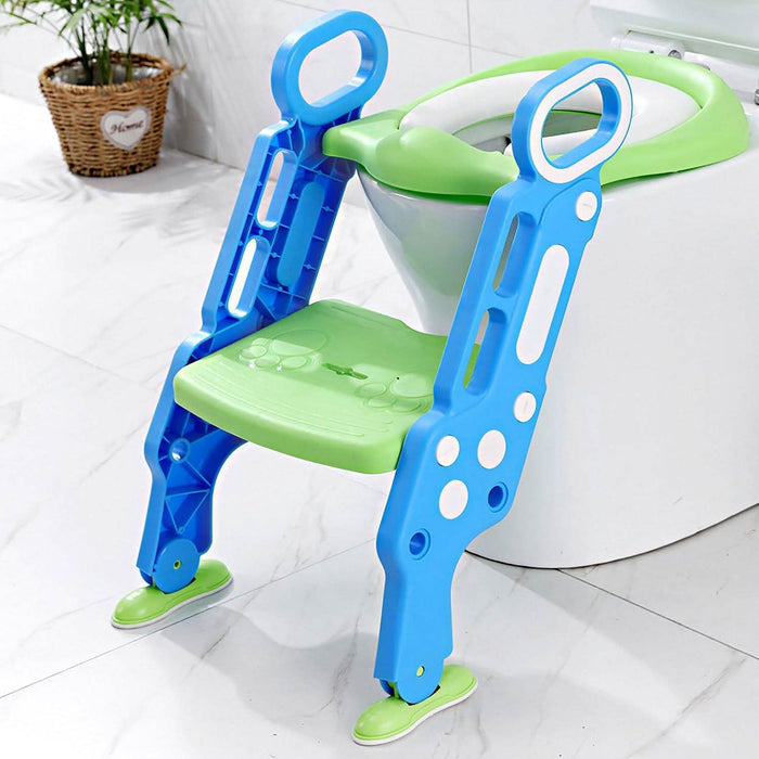 Potty Training Toilet Seat with Steps by DailySale