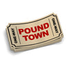 Pound Town Ticket - Hard Hat Decal