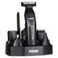 Povos Cordless 5-in-1 Beard Trimmer Body Groomer Style and Detail Kit by DailySale