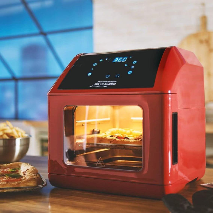 Power Air Fryer 10-in-1 Pro Elite Oven 6-qt with Cookbook (Refurbished) by DailySale