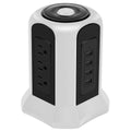 Power Strip Tower with 9 AC-Outlets and 4 USB Charging Ports Switch Control by DailySale