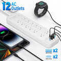 Power Strip with Surge Protector Extension Cord by DailySale