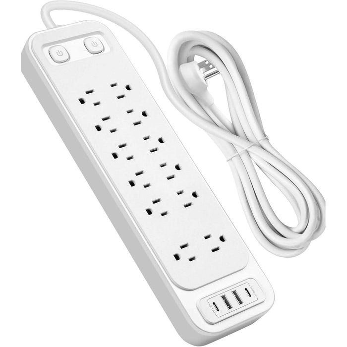 Power Strip with Surge Protector Extension Cord by DailySale