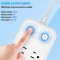 Power Strip with Surge Protector Extension Cord by DailySale
