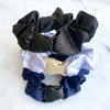 Power Trio - 3-Pack Neutral Buckle Scrunchies Bundle - No Snagging, No Tangles