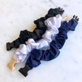 Power Trio - 3-Pack Neutral Buckle Scrunchies Bundle - No Snagging, No Tangles by Buckle Scrunchies by RE.STATEMENT
