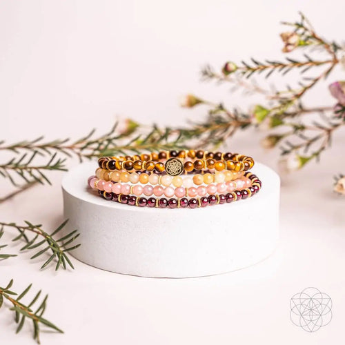 Powerful Positivity Bracelet Pack of 4 by Conscious Items