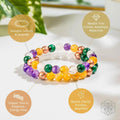 Powerhouse of Wealth Manifestation - Crystal Quartet Bracelet Set by Conscious Items