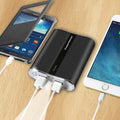Powermaster 12000mAh Portable Charger with Dual USB Ports 3.1A Output by DailySale