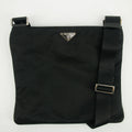 Prada Black Tessuto Nylon Crossbody #2586 by Bolt Boutique