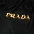 Prada Black Tessuto Nylon x Leather Shoulder Bag #7704 by Bolt Boutique