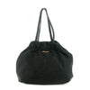 Prada Black Tessuto Nylon x Leather Shoulder Bag #7704