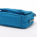 Prada Blue Nylon Tessuto Mini Bow Crossbody Bag #1934 by Bolt Boutique