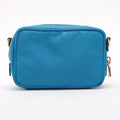 Prada Blue Nylon Tessuto Mini Bow Crossbody Bag #1934 by Bolt Boutique