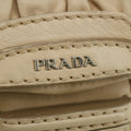Prada Brown Nappa Gaufre Flap Shoulder Bag #3597 by Bolt Boutique