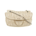 Prada Brown Nappa Gaufre Flap Shoulder Bag #3597 by Bolt Boutique