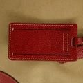 Prada Cinghiale Trimmed Canapa Handbag Beige / Red #2850 by Bolt Boutique