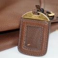 Prada Dark Brown Vitello Daino Handle Shoulder Bag #3575 by Bolt Boutique