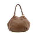 Prada Dark Brown Vitello Daino Handle Shoulder Bag #3575 by Bolt Boutique