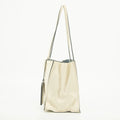 Prada Ivory Leather Mirror Tote Bag #2452 by Bolt Boutique