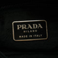 Prada Milano Black Nylon Hardware Shoulder Bag #2997 by Bolt Boutique