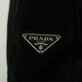 Prada Milano Black Nylon Hardware Shoulder Bag #2997 by Bolt Boutique