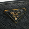 Prada Milano Black Saffiano Galleria 2-Way Bag #3066 by Bolt Boutique