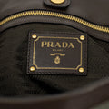 Prada Military Green Tessuto Jacquard Logo 2-Way Tote Bag #1768 by Bolt Boutique