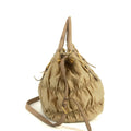 Prada Nylon Tessuto Beige Gaufre 2Way Shoulder Bag Beige #4674 by Bolt Boutique