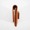 Prada Orange Saffiano Leather Long Wallet #2270 by Bolt Boutique