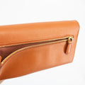 Prada Orange Saffiano Leather Long Wallet #2270 by Bolt Boutique