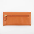 Prada Orange Saffiano Leather Long Wallet #2270 by Bolt Boutique