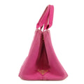 Prada Pink Canvas Medium Canapa Logo Tote #3229 by Bolt Boutique