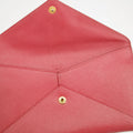 Prada Pink Saffiano Leather Letter Long Wallet #2639 by Bolt Boutique