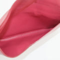 Prada Pink Saffiano Leather Letter Long Wallet #2639 by Bolt Boutique