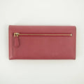 Prada Pink Saffiano Leather Long Wallet #2466 by Bolt Boutique